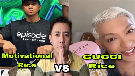 gucci rice is real or fake